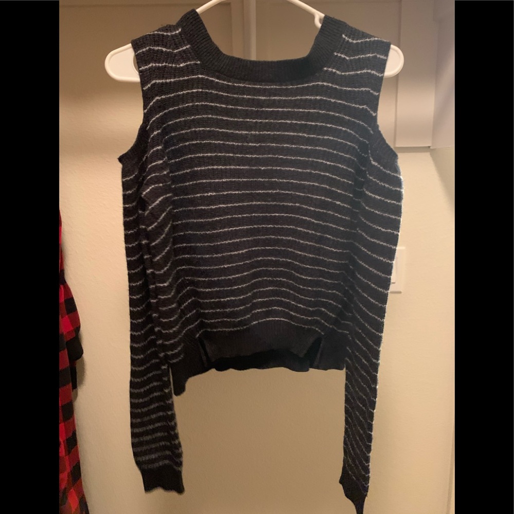Off the shoulder sweater